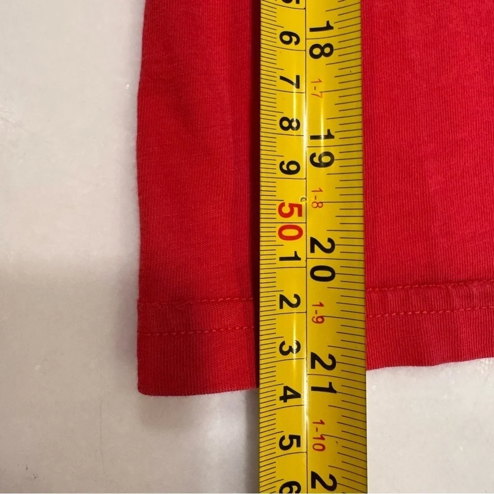 Polo Ralph Lauren Boys Set Red Tee Shirt Sz 8 & Navy Blue Sweatpants Sz 7